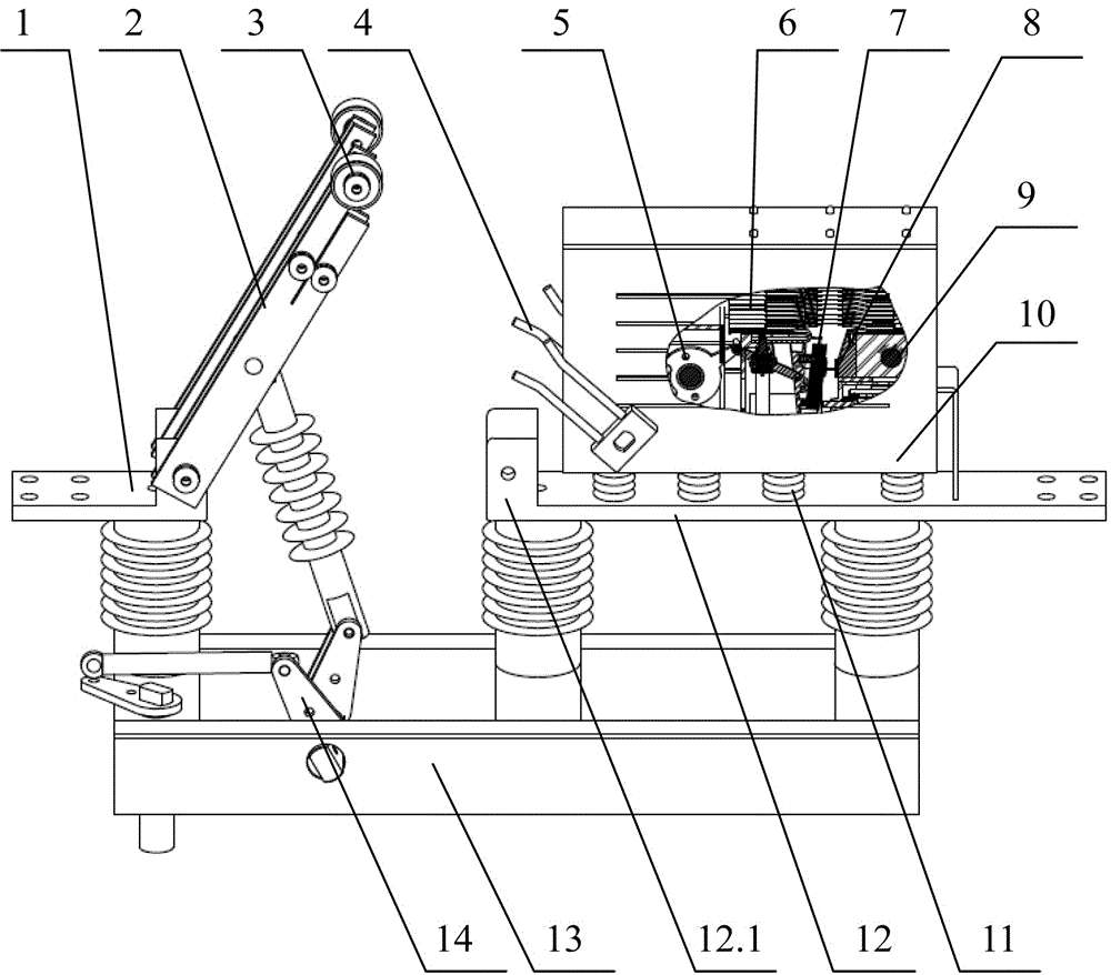 DC load isolation switch