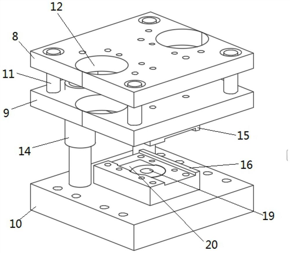 Supporting iron numerical control integrated forming machine