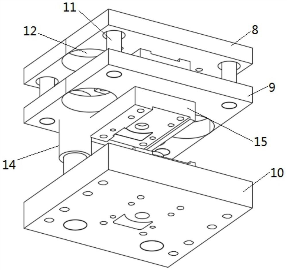 Supporting iron numerical control integrated forming machine