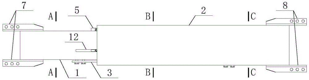 A collapse self -determined heart flexion constraint support