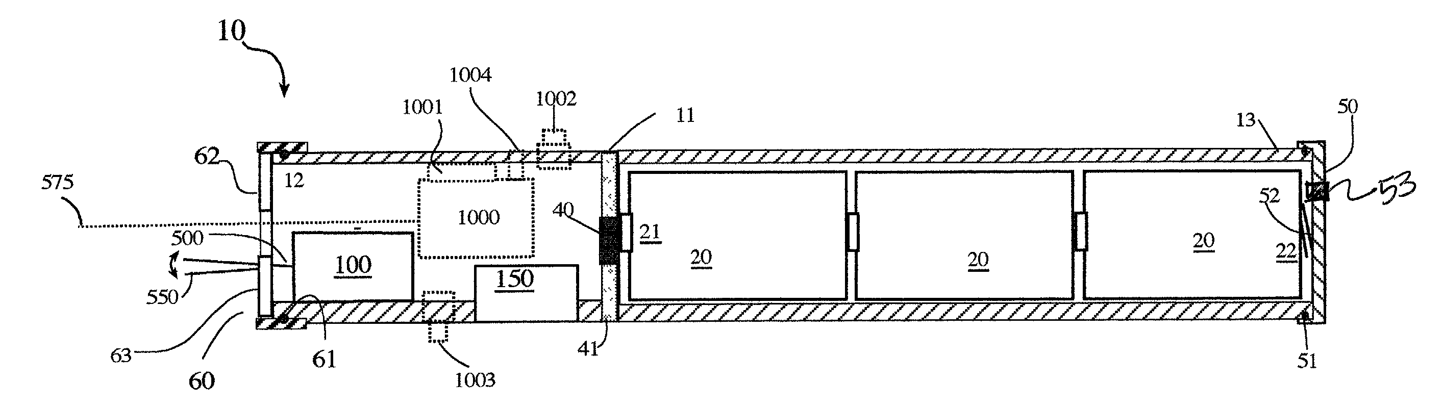 Variable output laser illuminator and targeting device