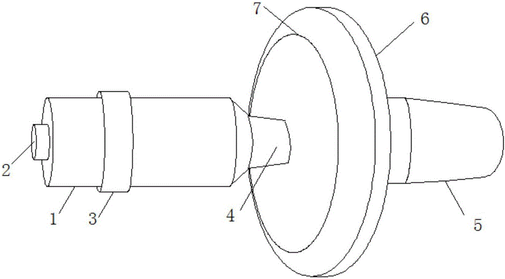 Laparoscope waste gas collection and filtering device