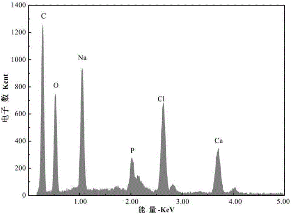 Modified nanometer chlorapatite and preparation method thereof