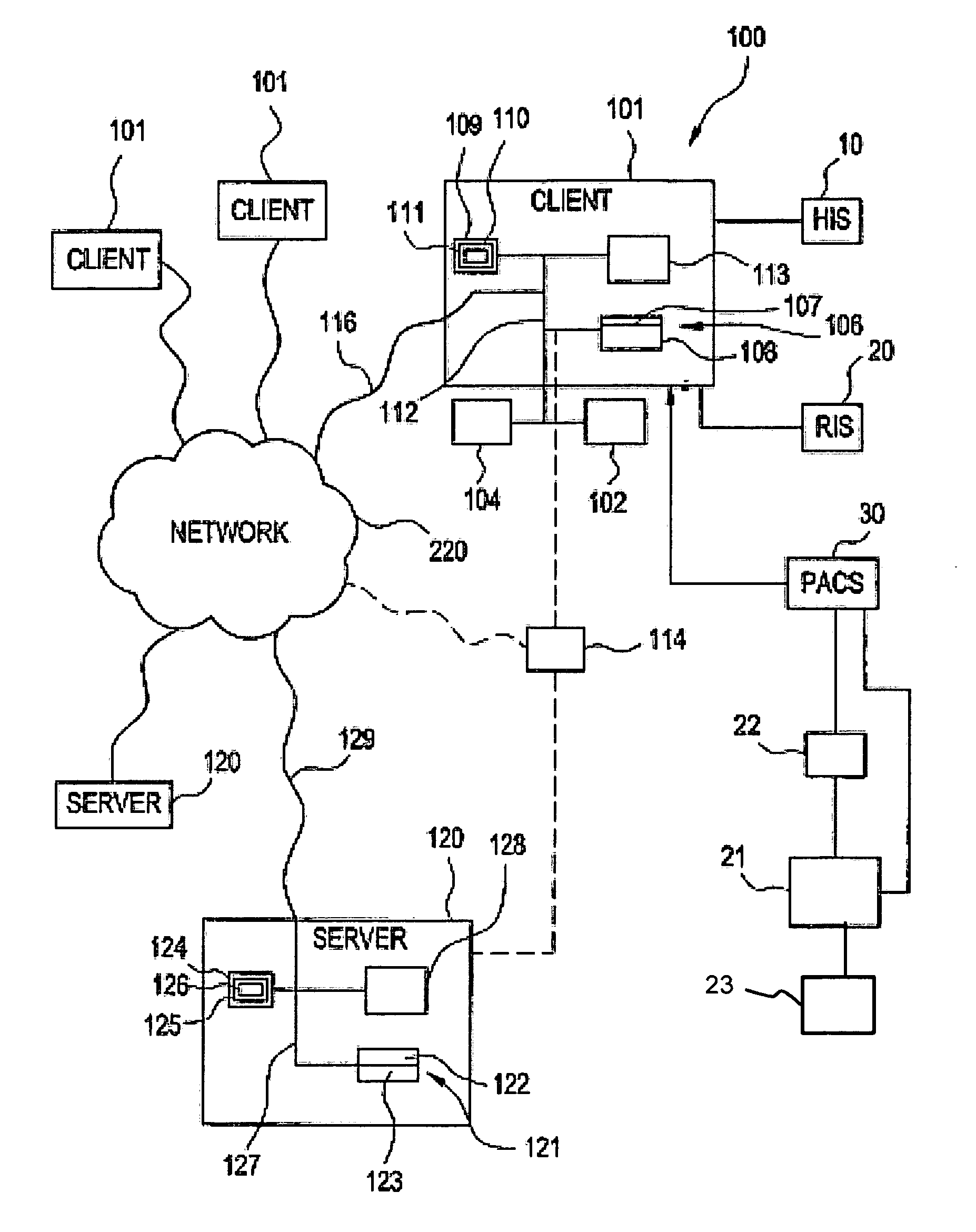 Method and apparatus of determining a radiation dose quality index in medical imaging