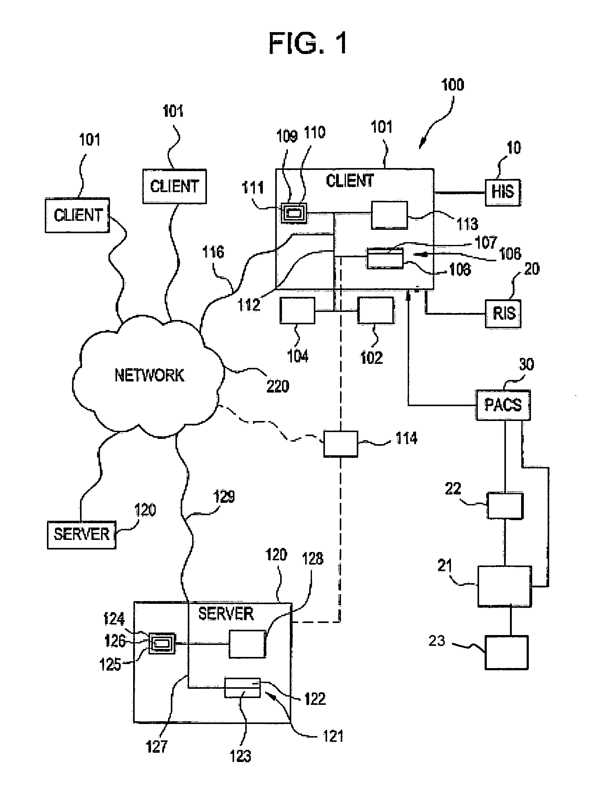 Method and apparatus of determining a radiation dose quality index in medical imaging