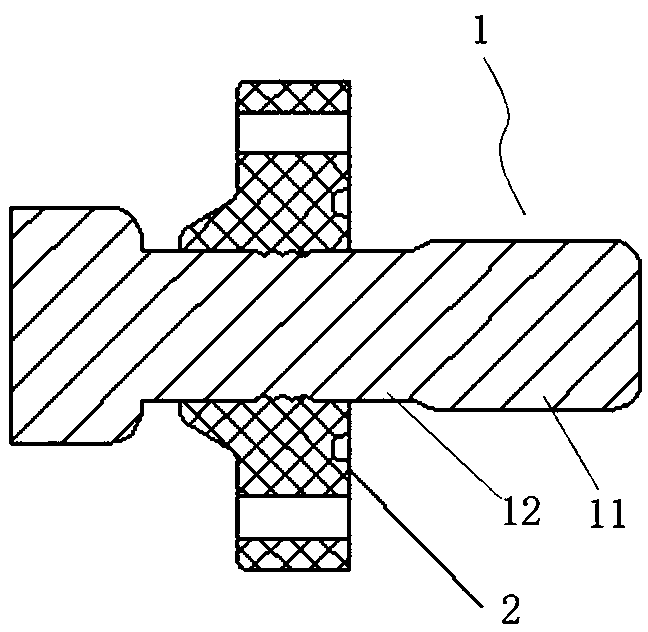 A three-position isolating grounding switch and its barrel