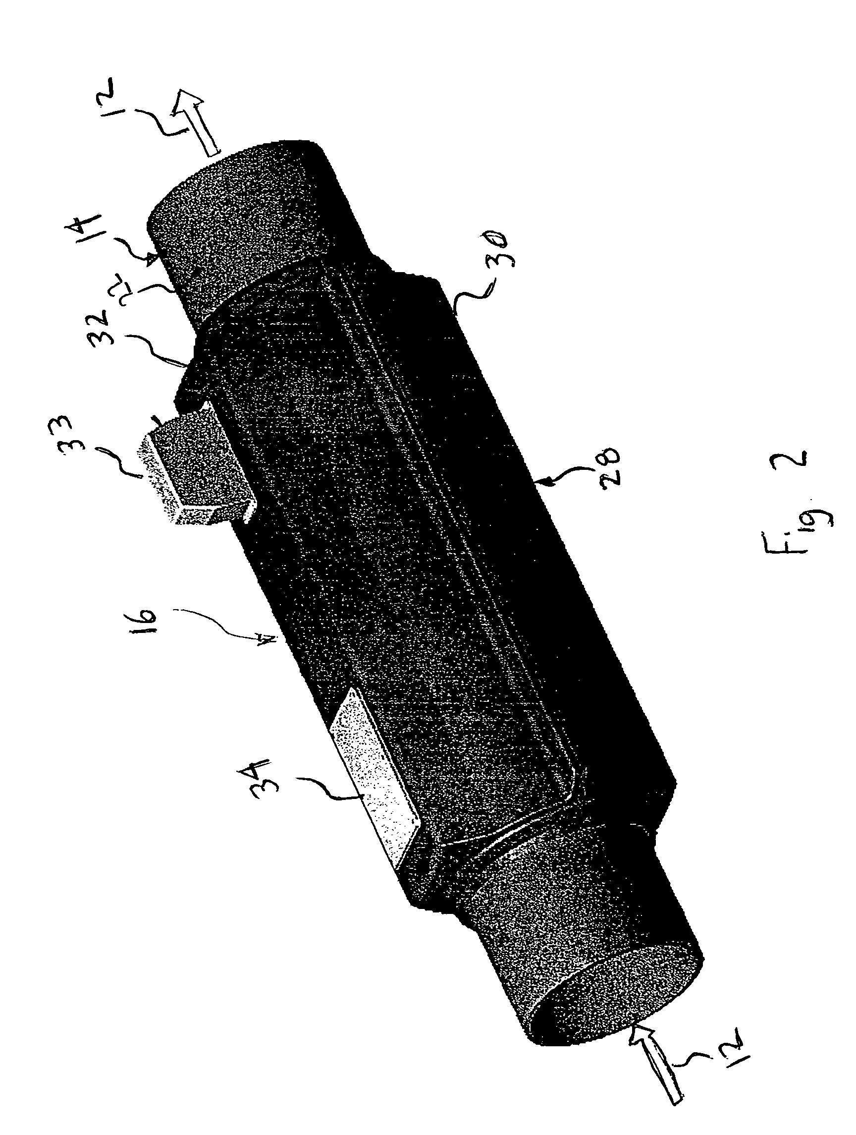 Apparatus having a multi-band sensor assembly for measuring a parameter of a fluid flow flowing within a pipe