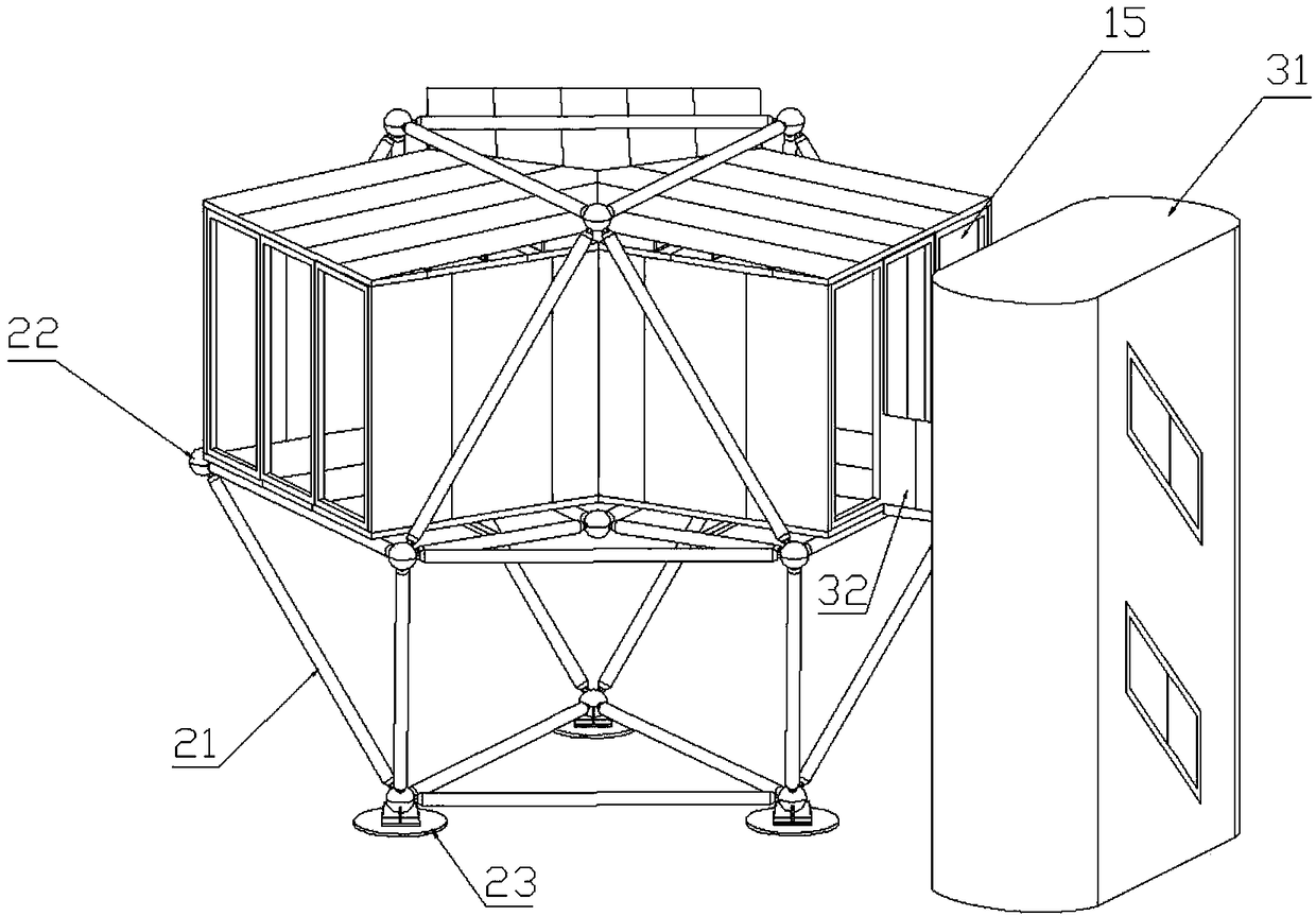 Multilayer assembly-type house system capable of growing