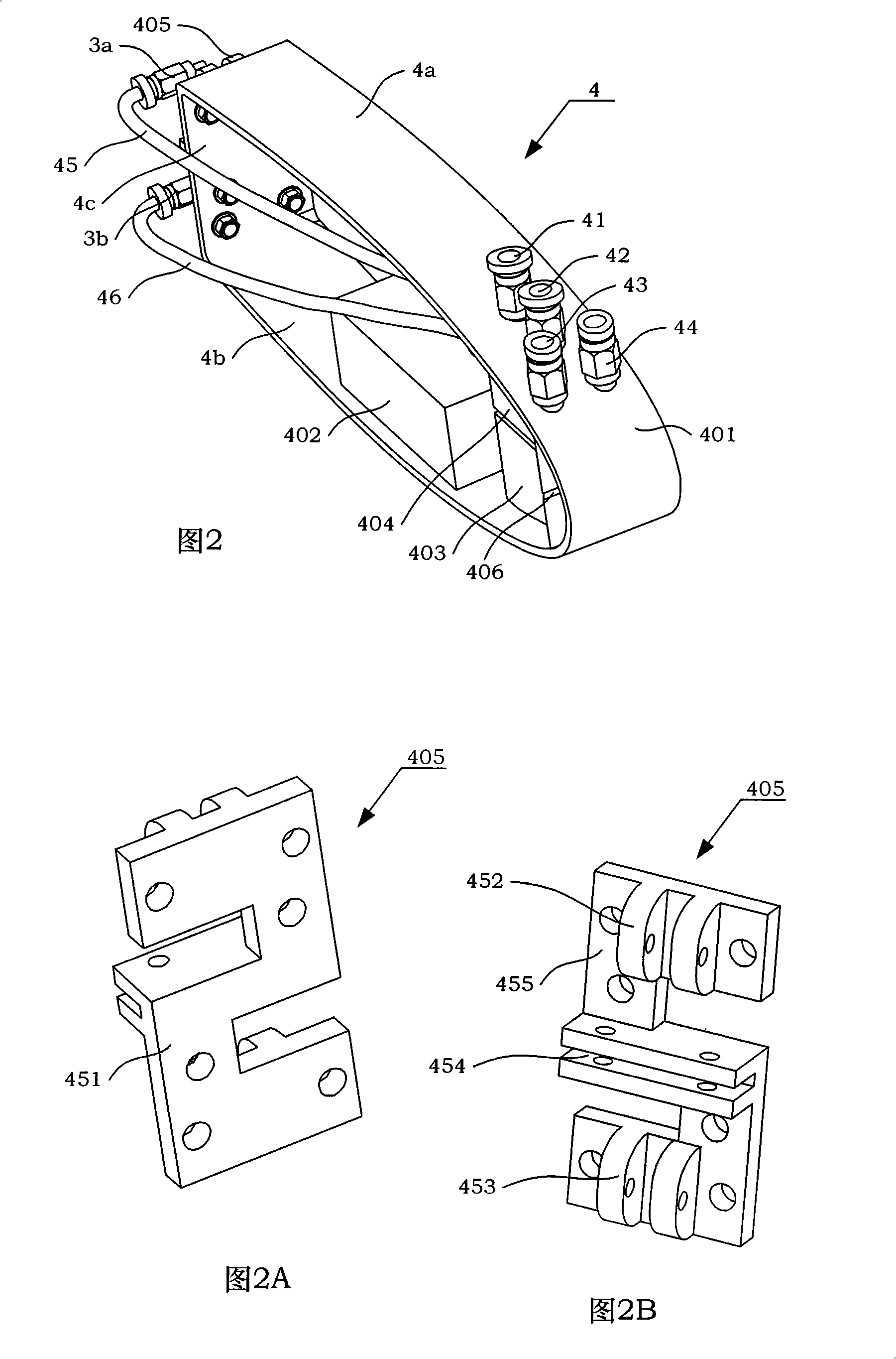 Flexible pectoral fin swing type underwater bionic robot