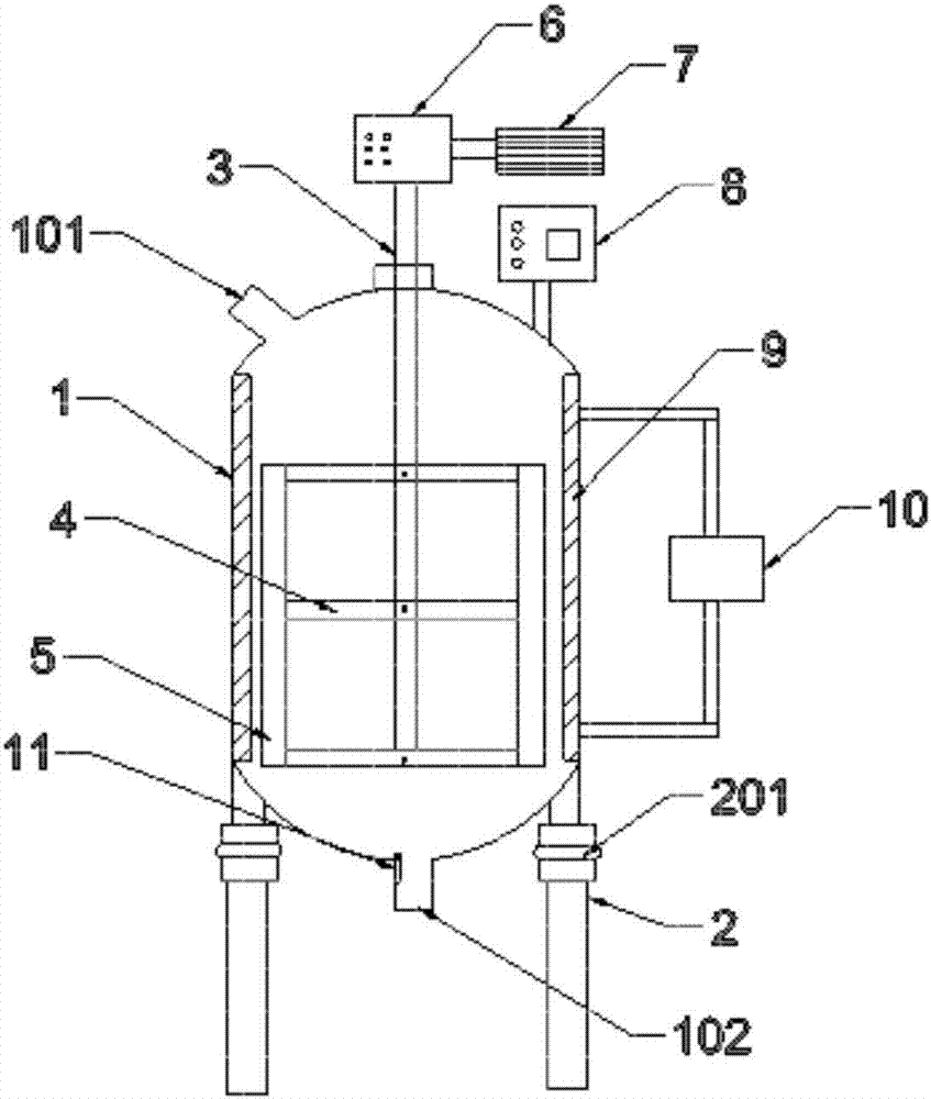 Multifunctional emulsification tank