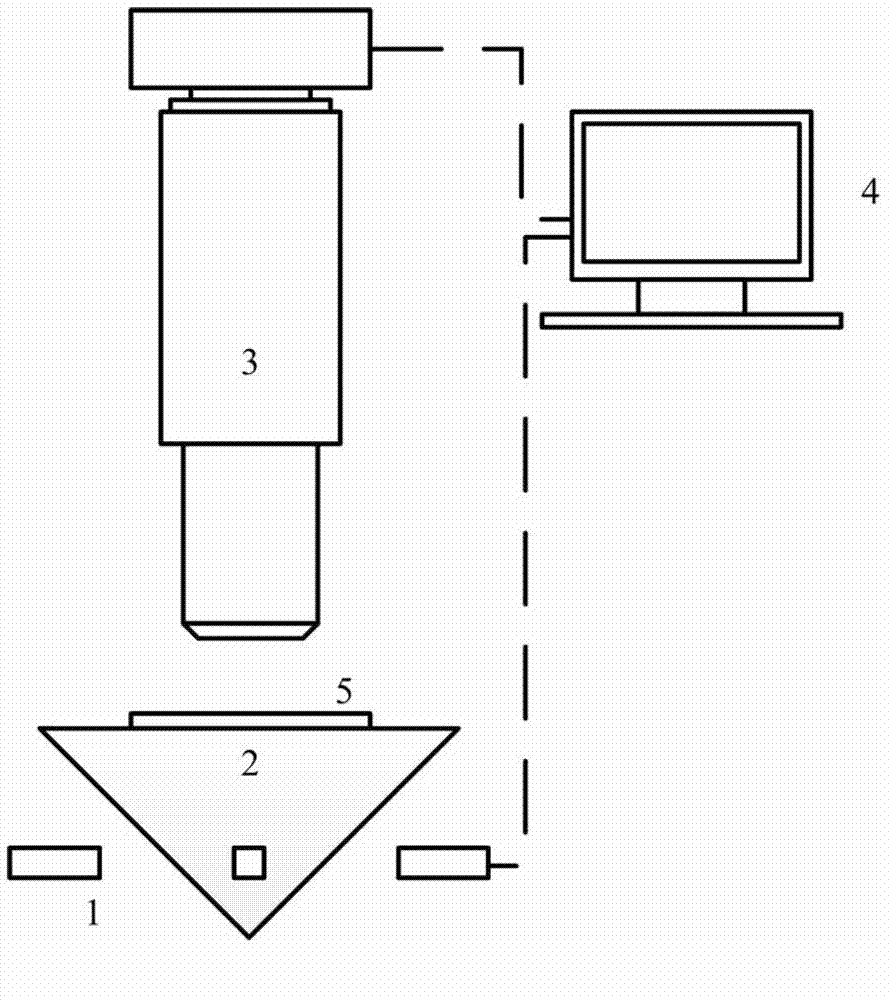 Frequency-shift super-resolution microimaging method and device based on evanescent field illumination