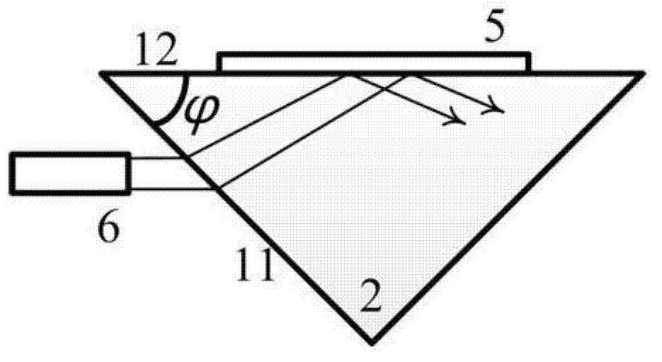 Frequency-shift super-resolution microimaging method and device based on evanescent field illumination