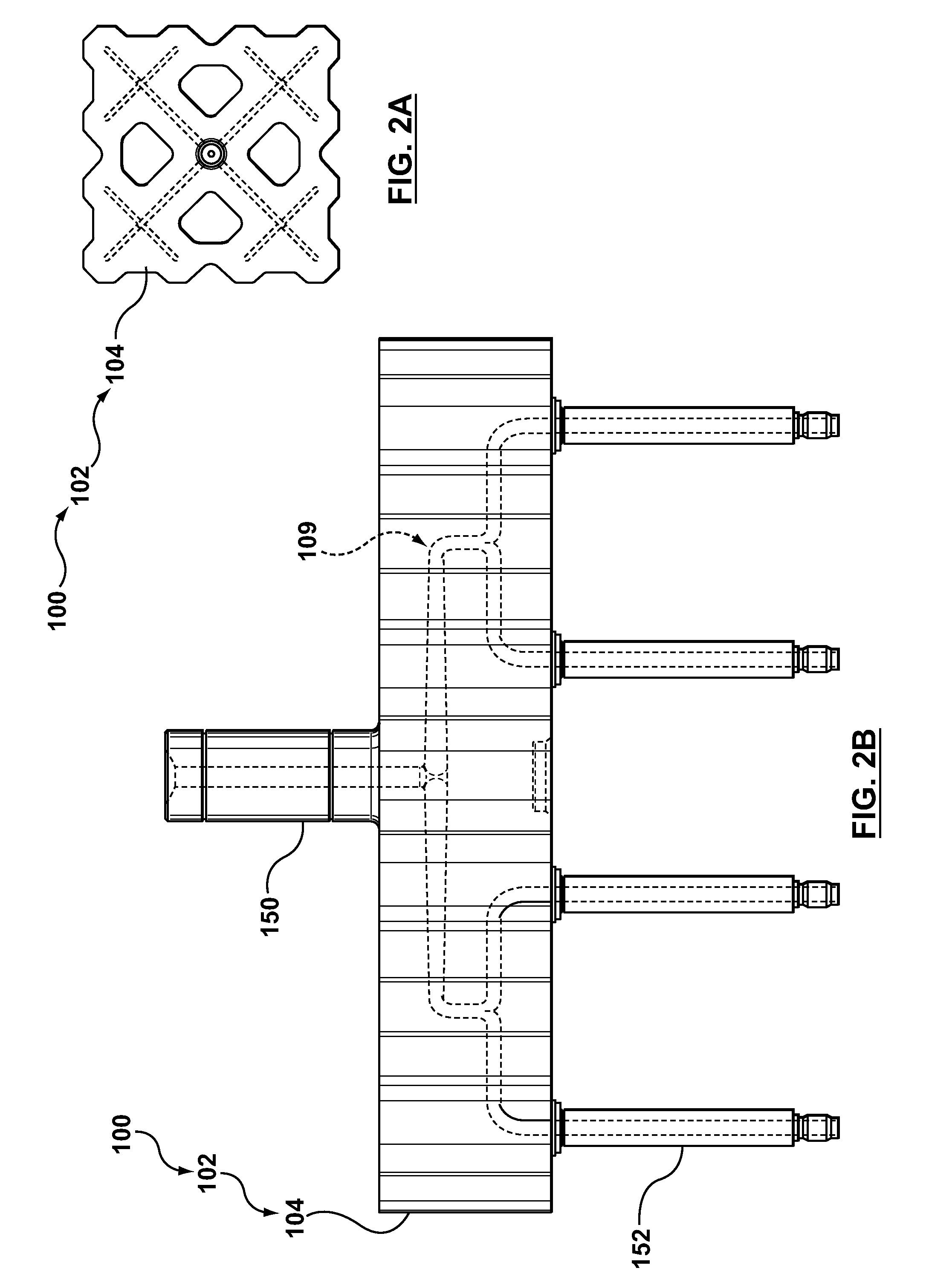 Hot-Runner System having Manifold Assembly Manufactured in Accordance with Free-Form-Fabrication