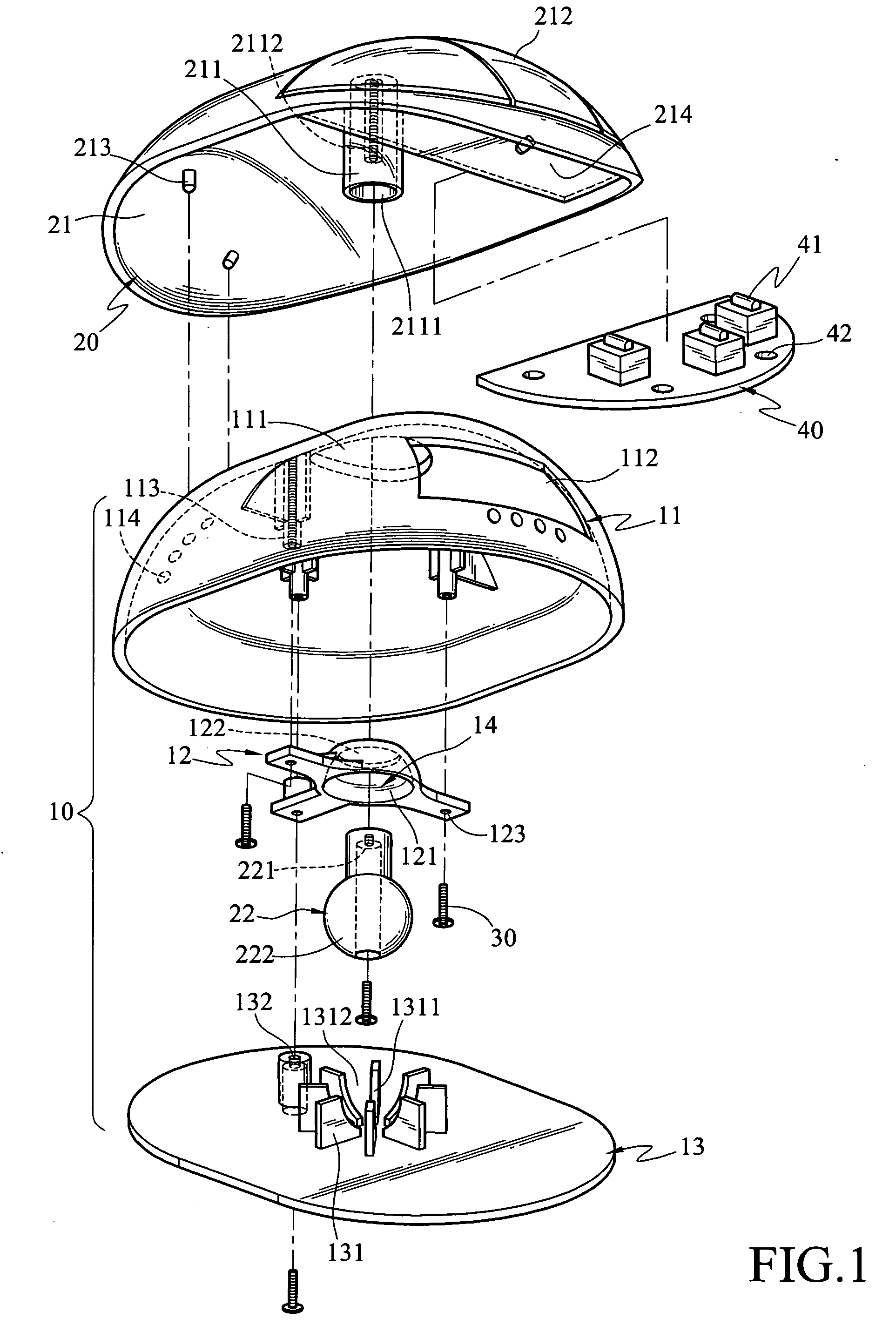 Ergonomic mouse