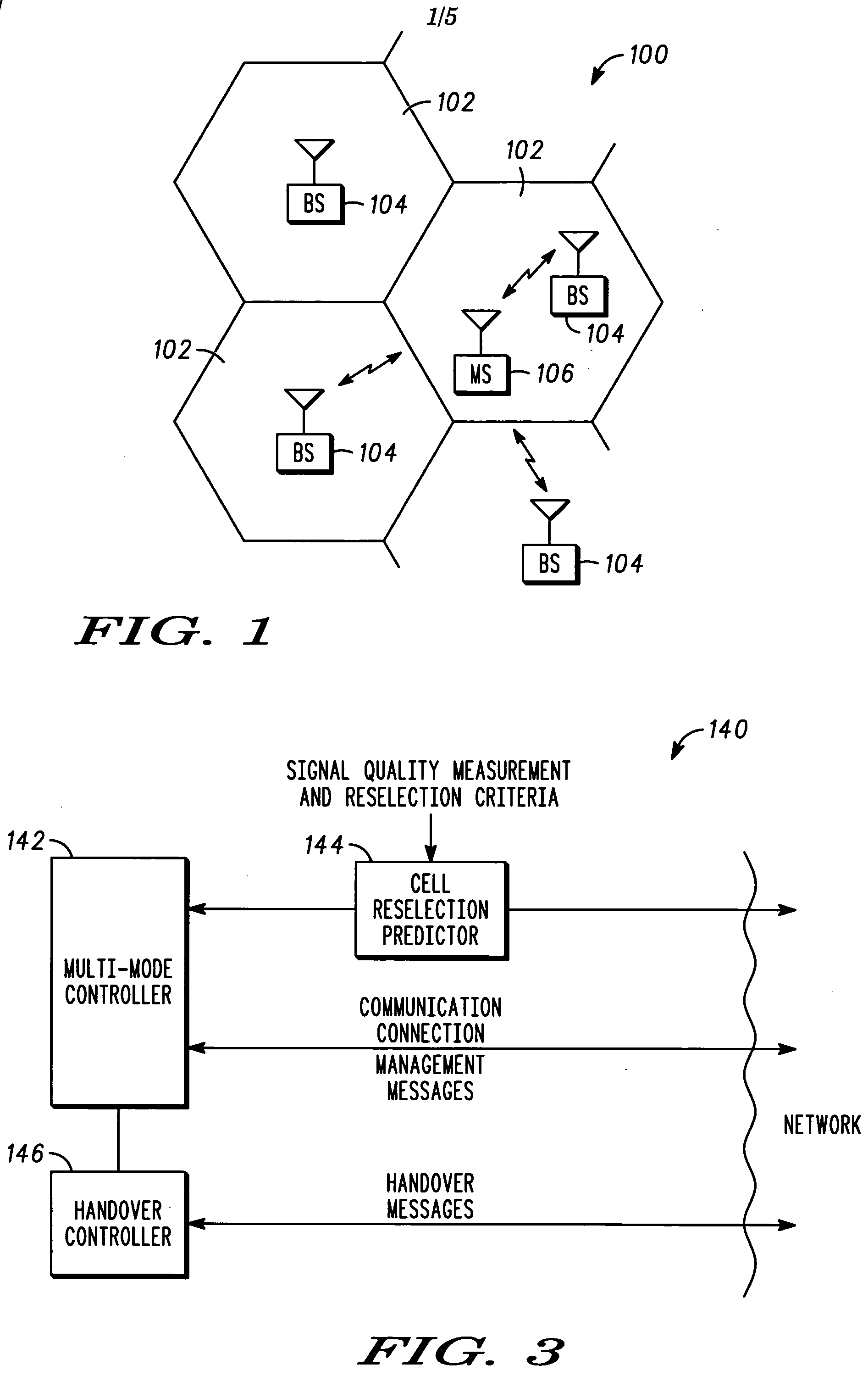 Communication controller and method for maintaining a communication connection during a cell reselection