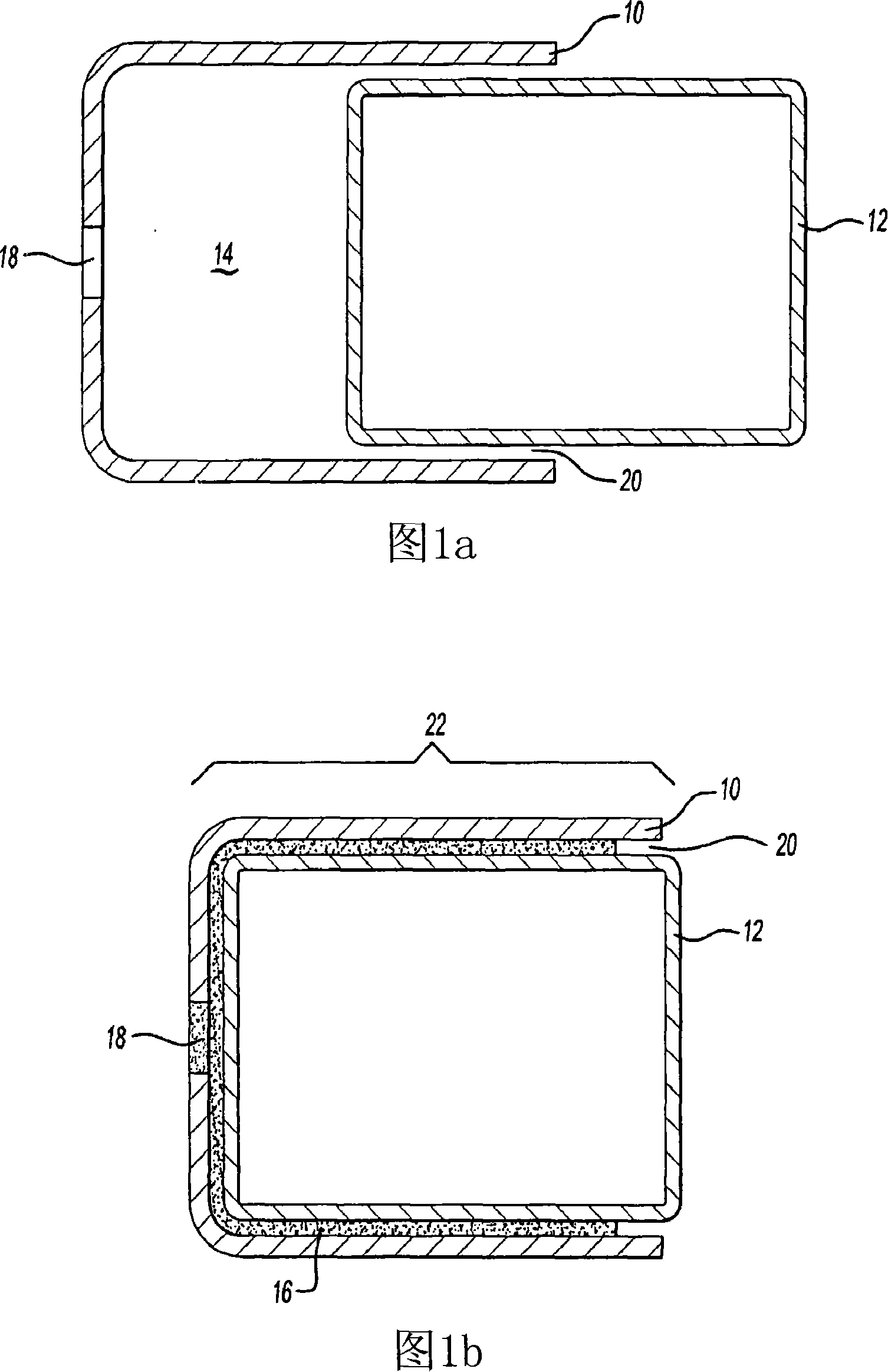 Method of attaching components and article formed using same