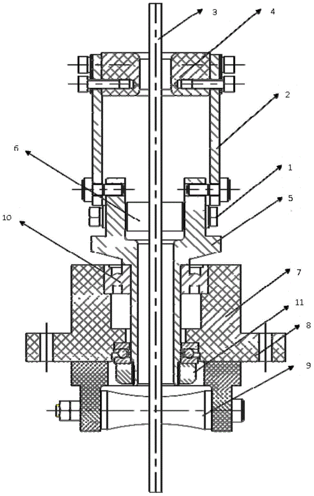 Underwater adaptive mooring cable tension device