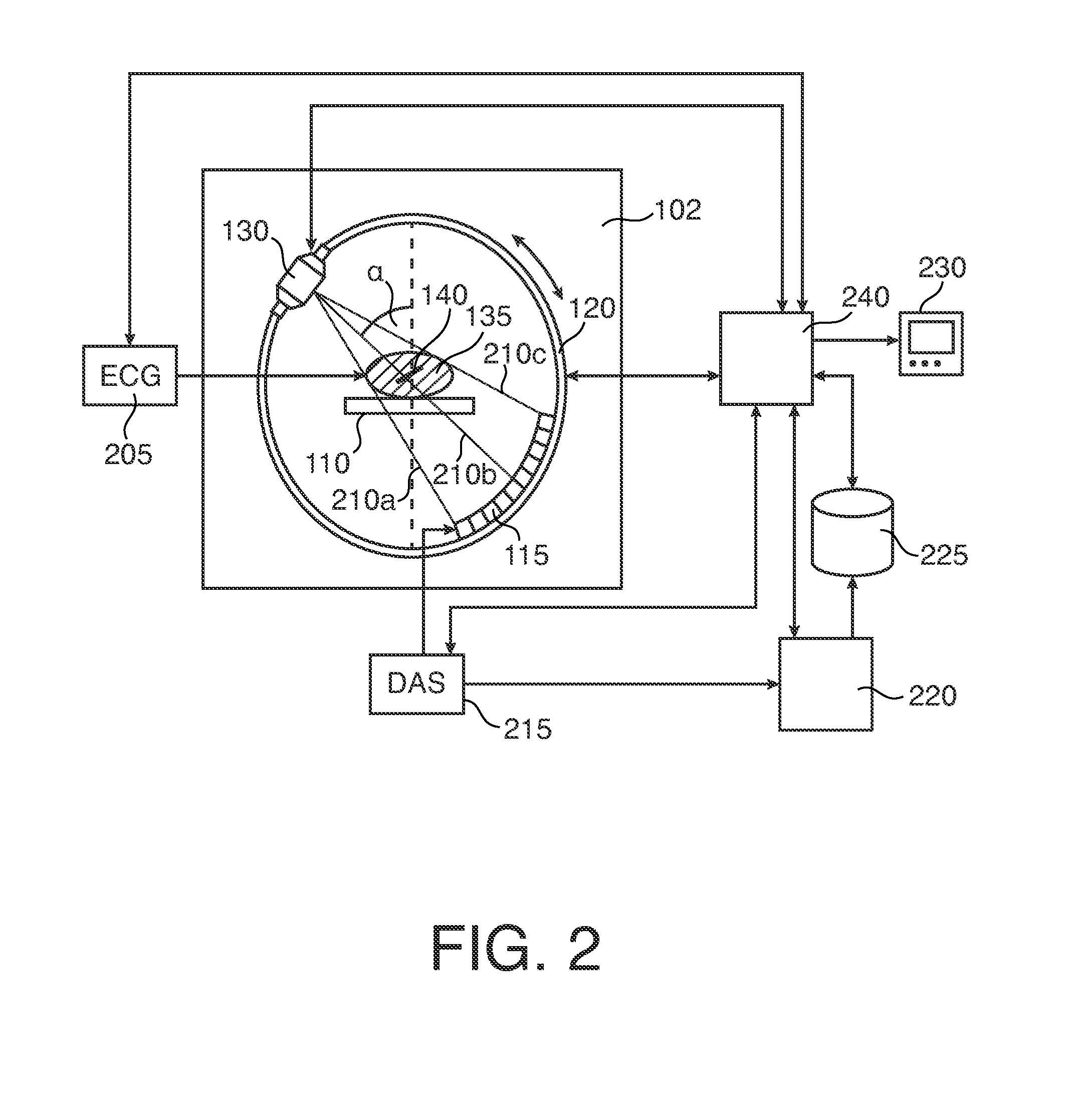 Motion compensated second pass metal artifact correction for ct slice images