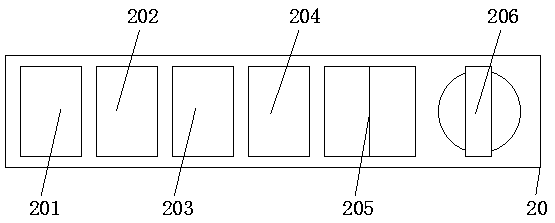 Granulated-feed mixing device for animal husbandry