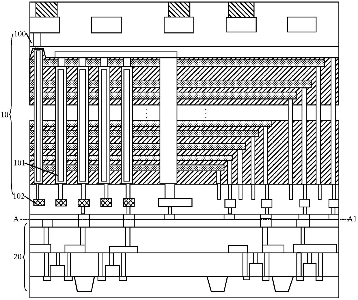 3D memory and for method thereof