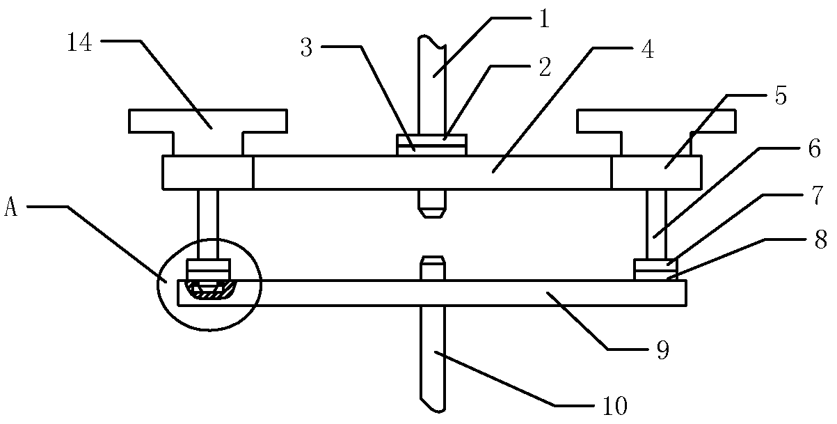 Station switching device for processing interior doors