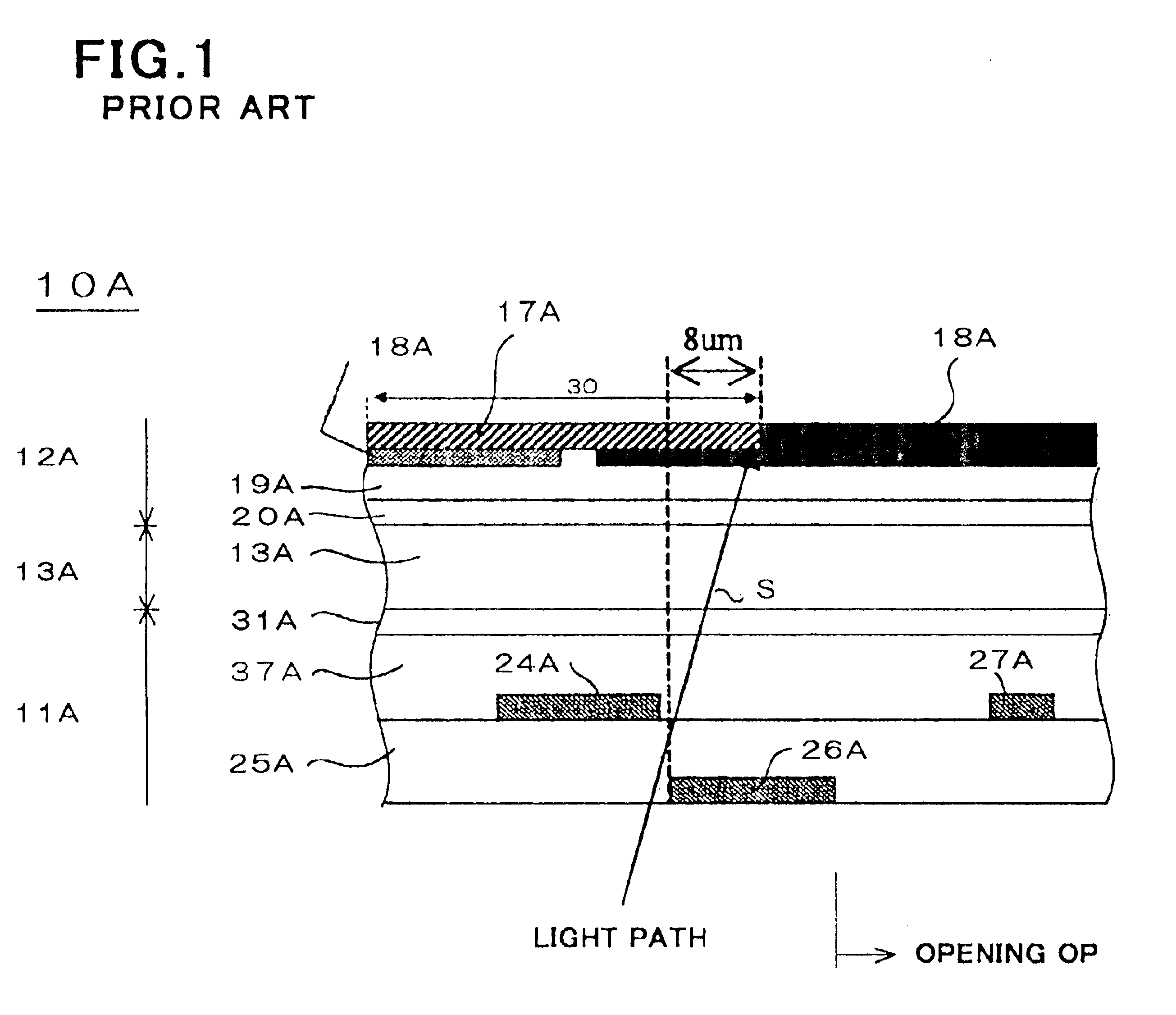 In-plane switching mode active matrix type liquid crystal display device and method of fabricating the same