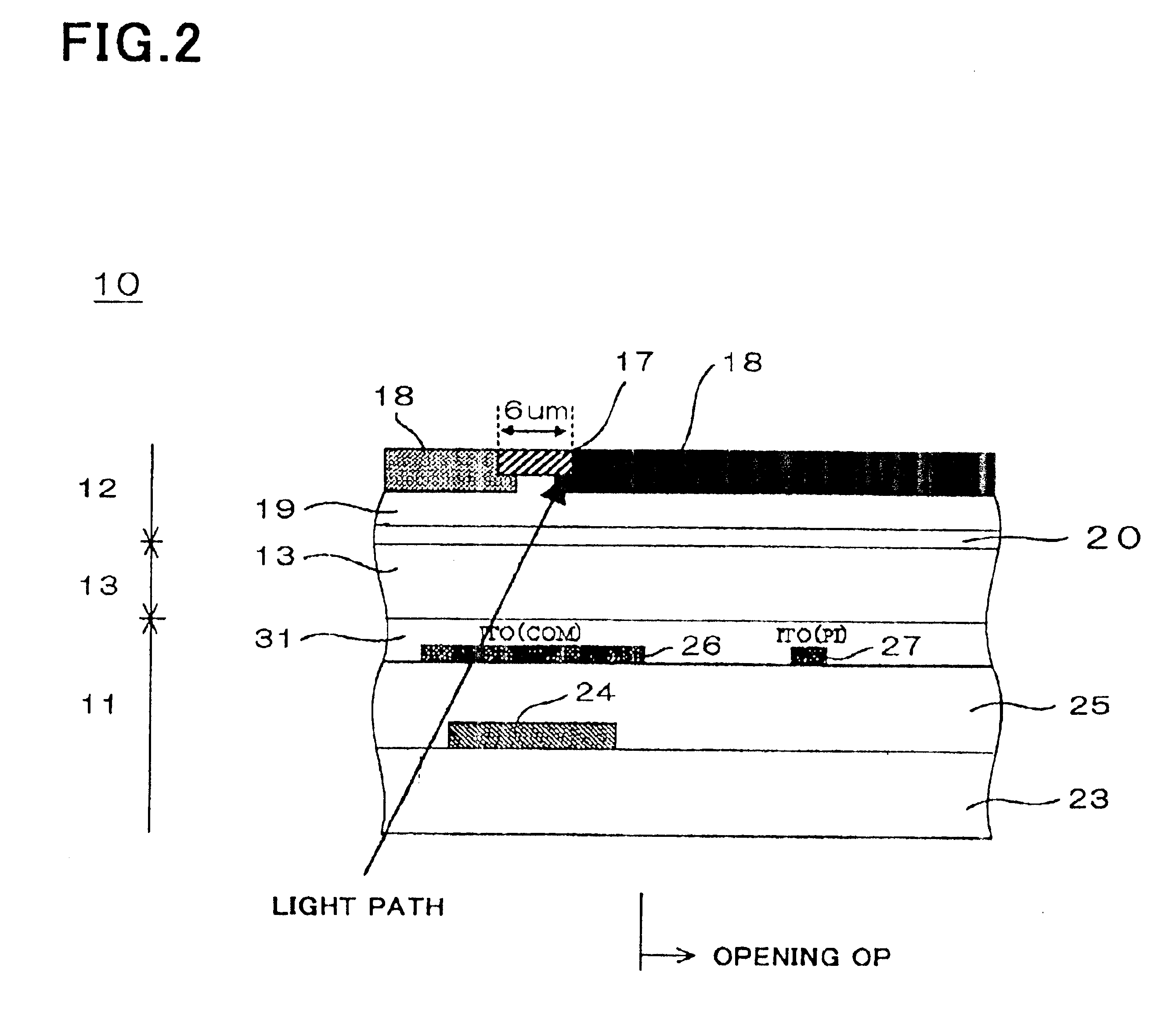 In-plane switching mode active matrix type liquid crystal display device and method of fabricating the same