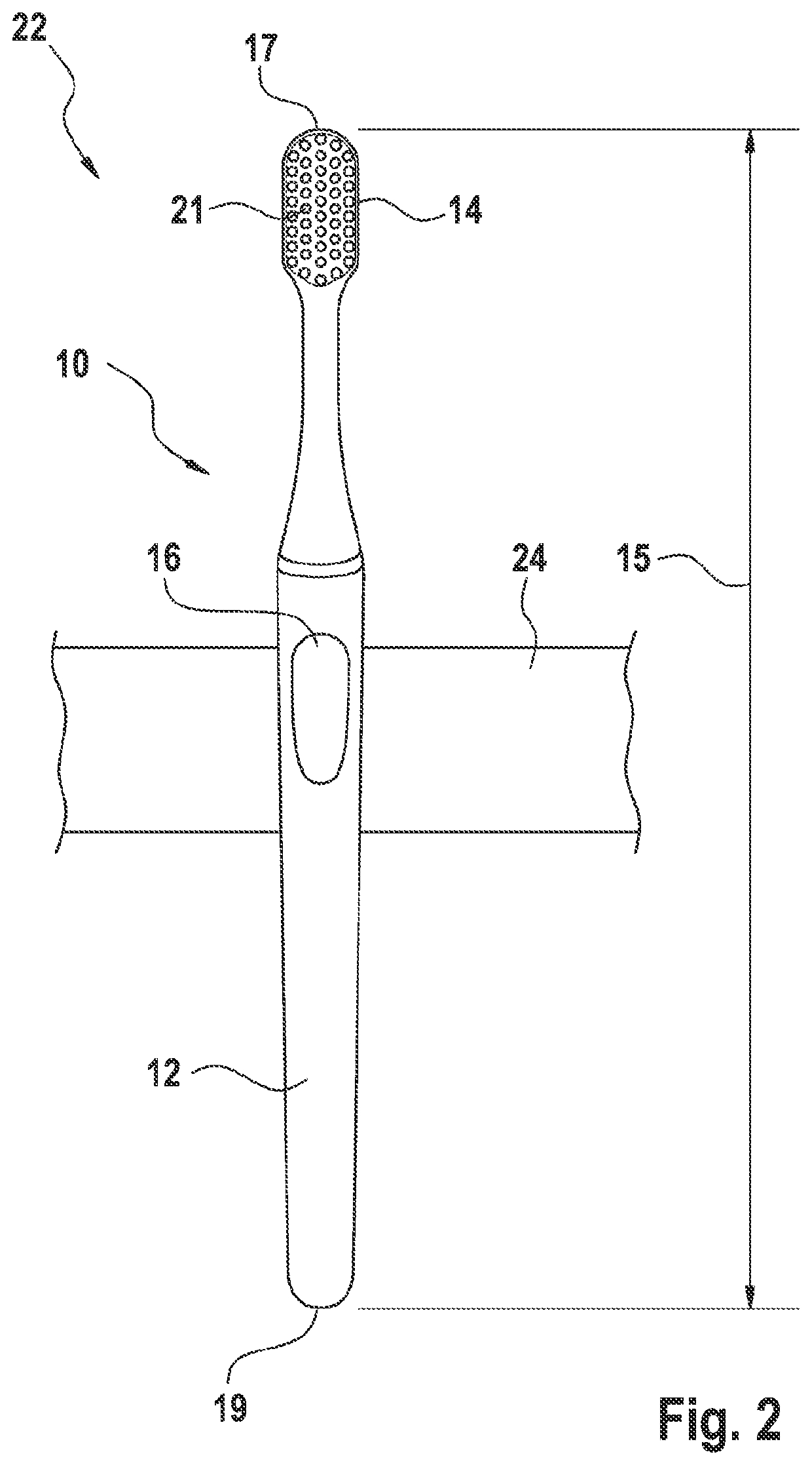 Manual toothbrush