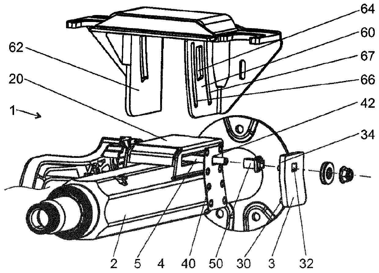 Steering columns for motor vehicles