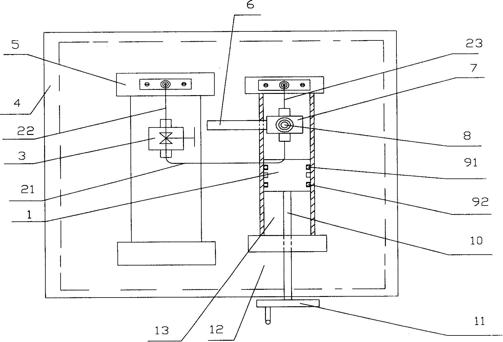 Tester for SF6 gas density relay