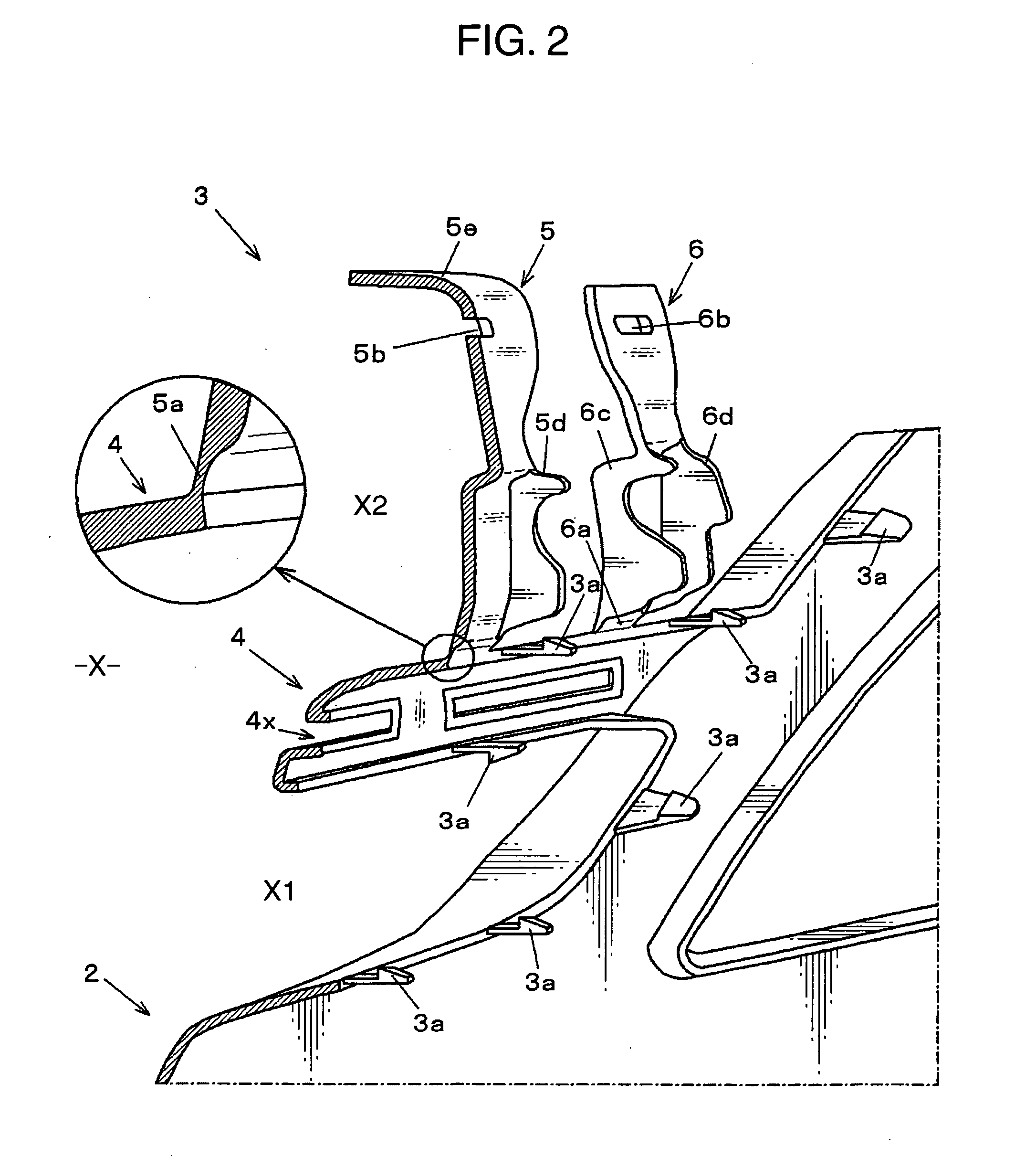 Bumper structure for vehicle