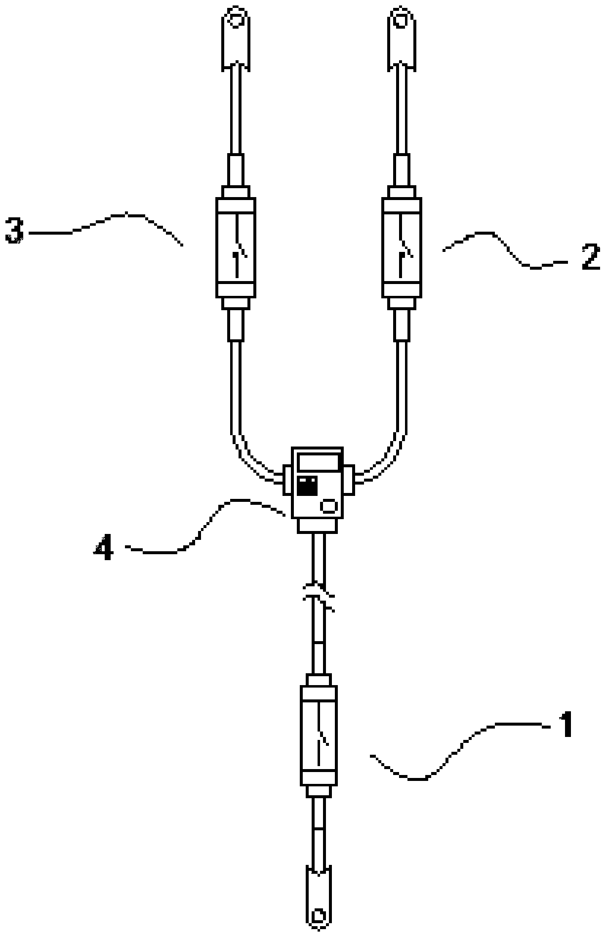 Automatic dynamic monitoring digital power transmission line