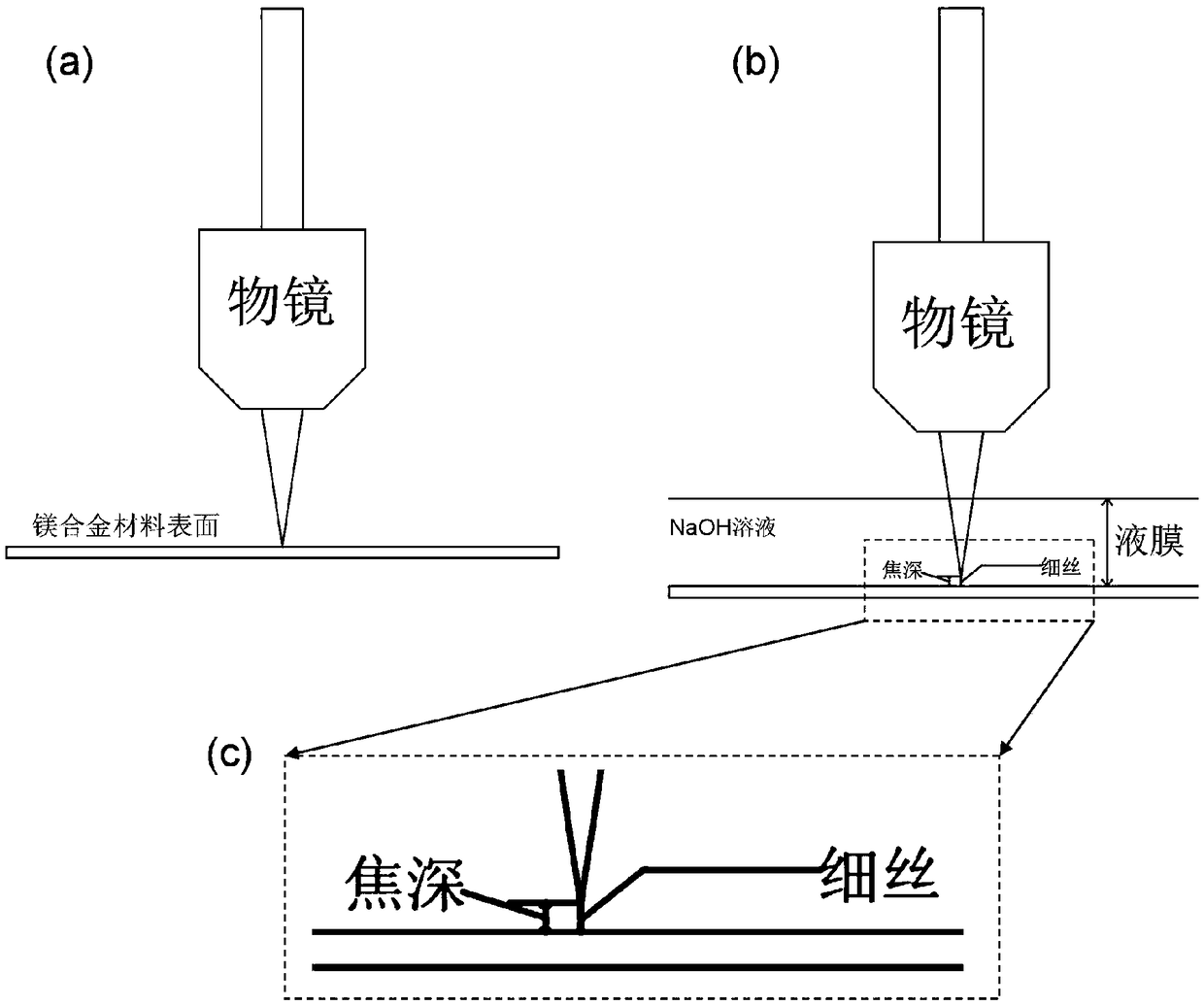 Metal surface micro-patterning method