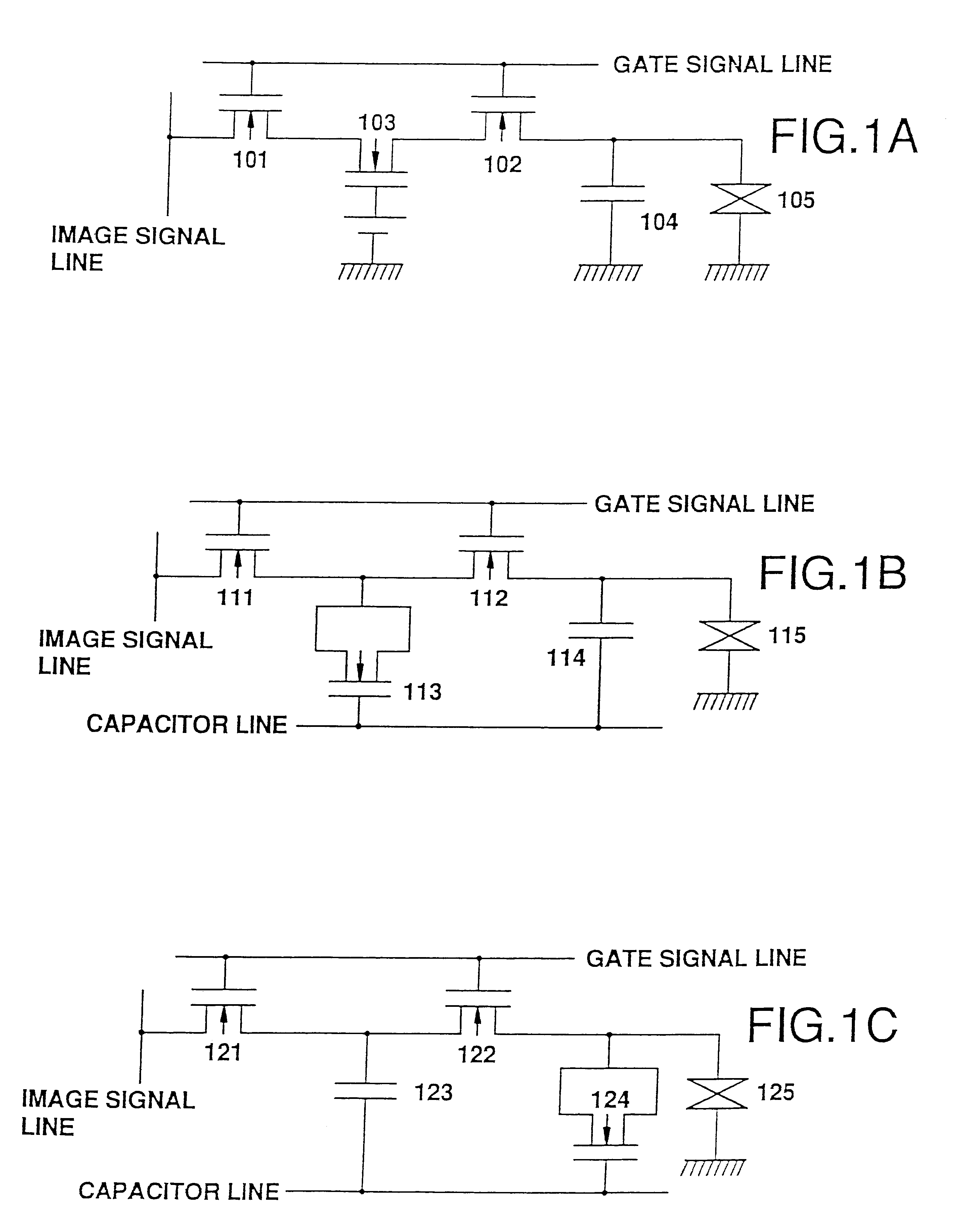 Active matrix display and electrooptical device