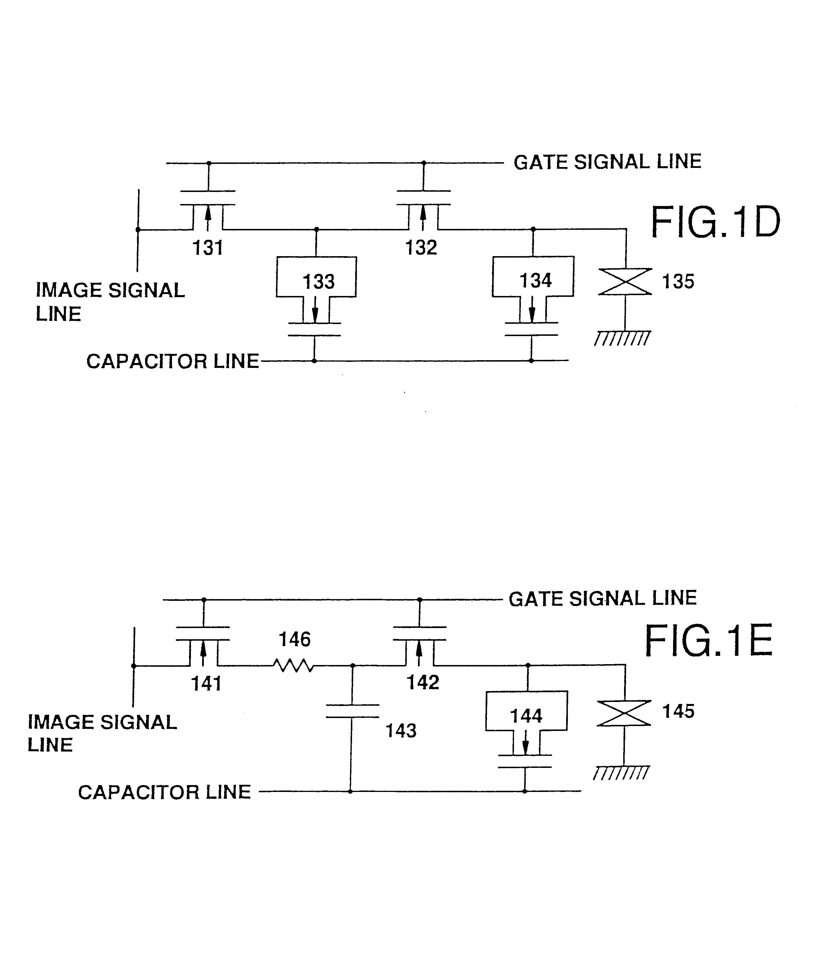 Active matrix display and electrooptical device