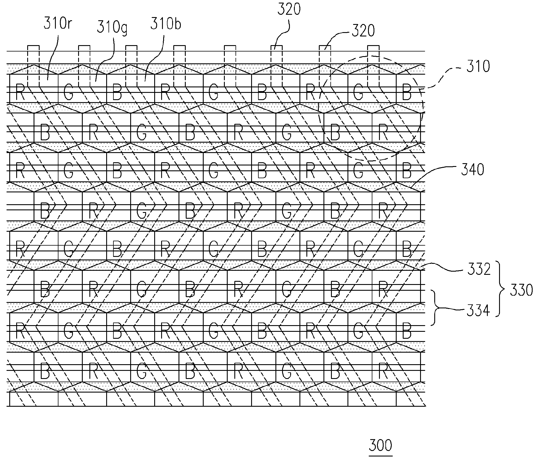 Alternating current plasma display panel