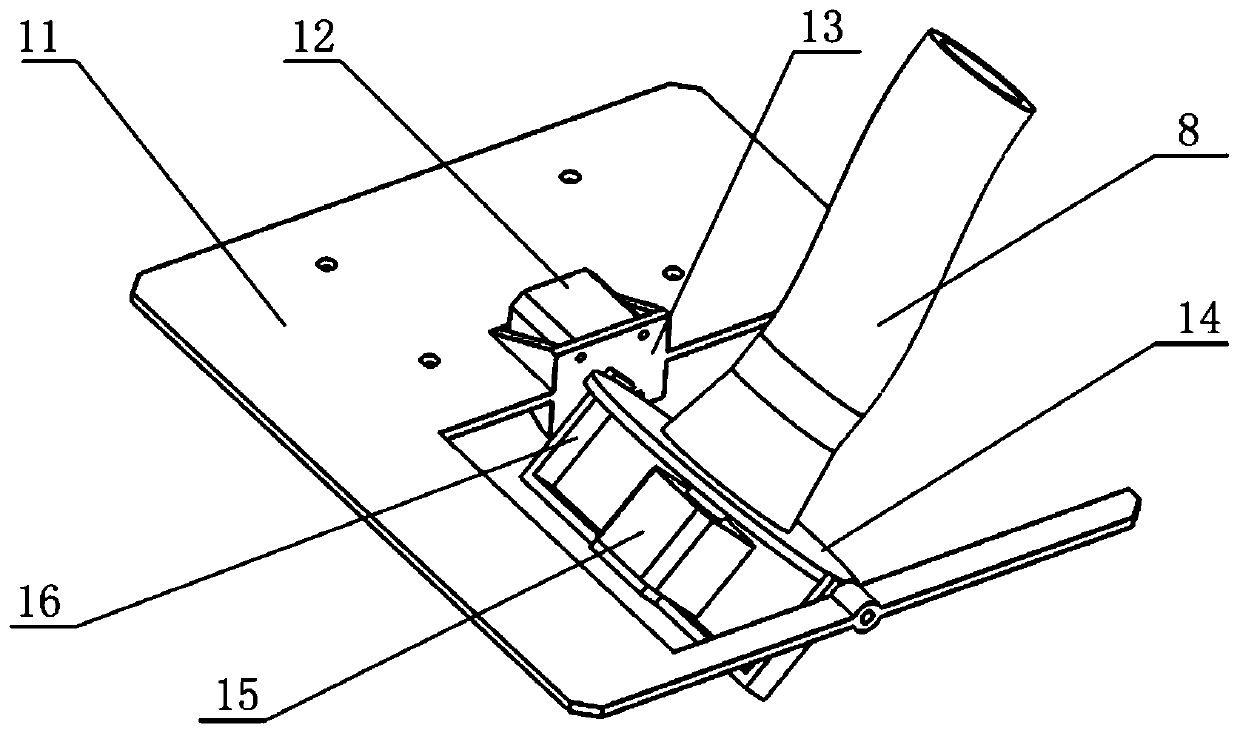 A composite additive manufacturing equipment for continuous fiber thermoplastic material structural parts