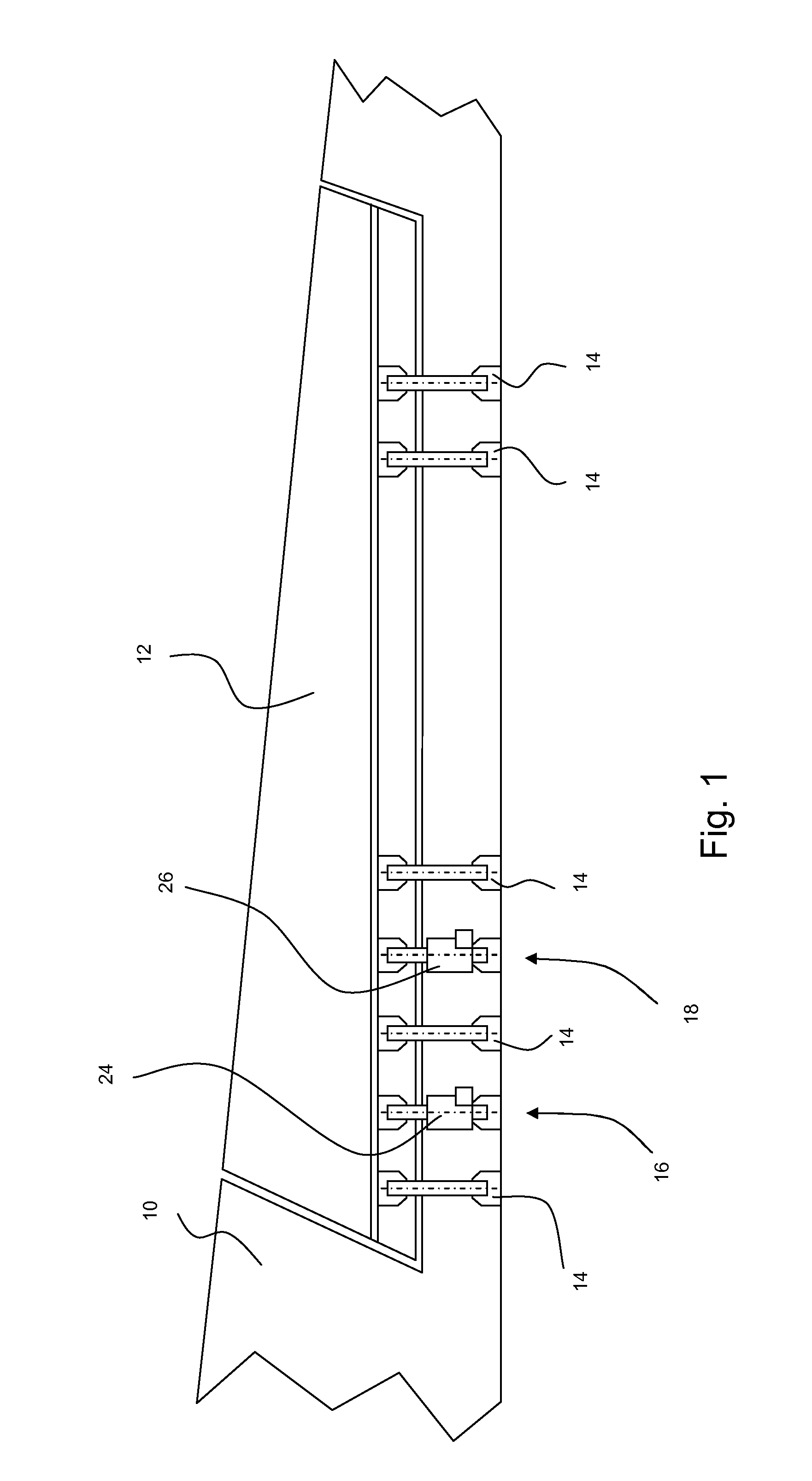 Control surface actuation assembly