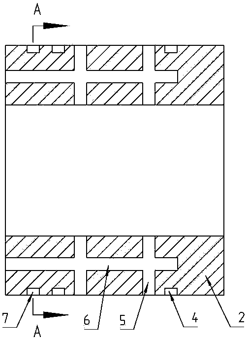 Rotary air supply device capable of supplying air in series