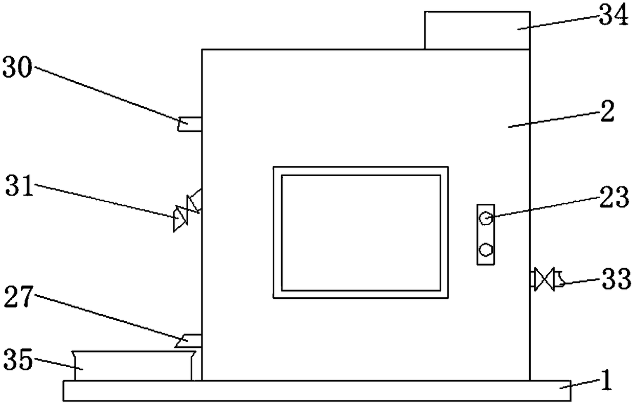 Sewage treatment device with anti-blocking function