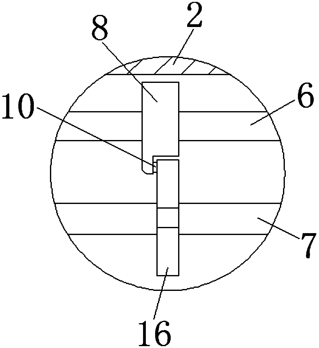 Sewage treatment device with anti-blocking function