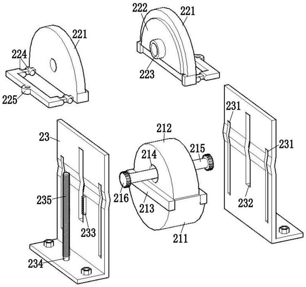 Engine thrust plate crimping equipment