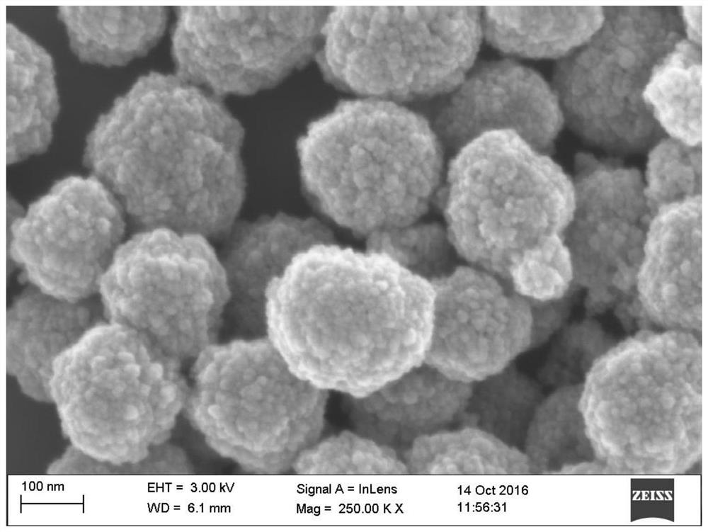 A preparation method of nano magnetic beads for purifying histidine-tagged proteins