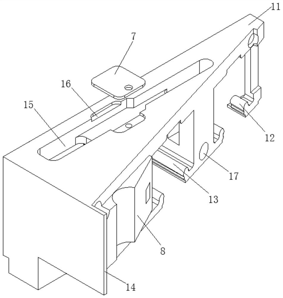 Extremely simple PD door three-rail butt joint port