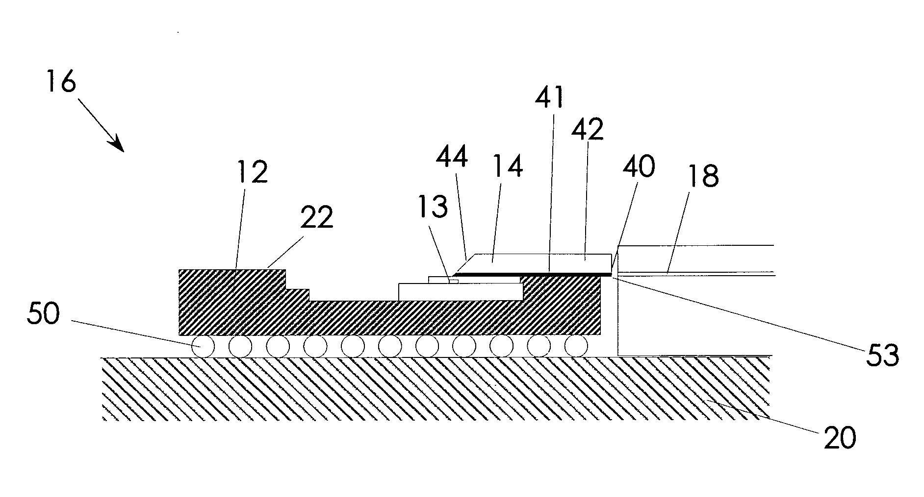 Optically enabled hybrid semiconductor package