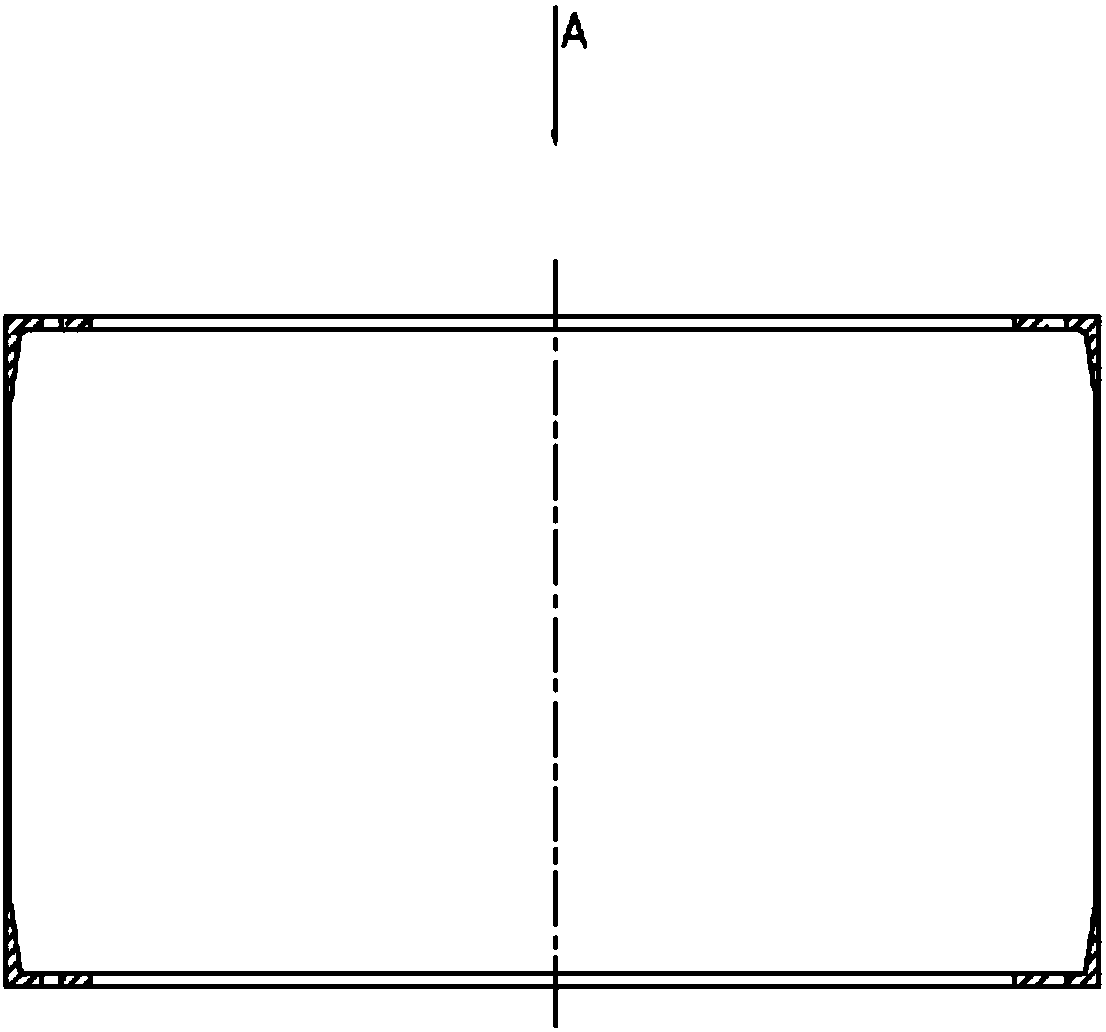 A method for forming a high-temperature-resistant composite cabin section with an end frame