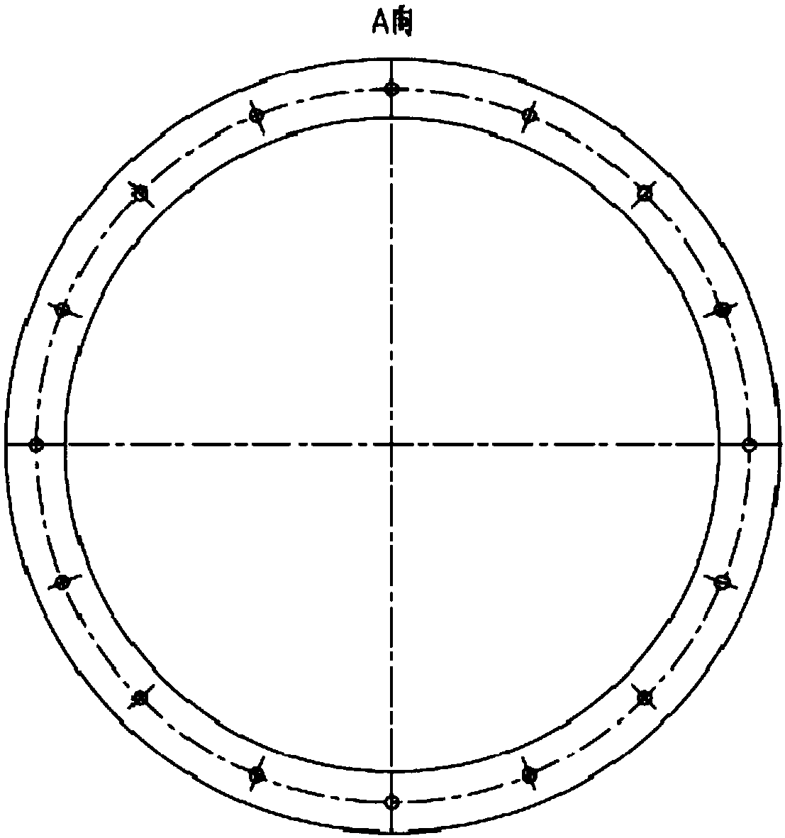 A method for forming a high-temperature-resistant composite cabin section with an end frame