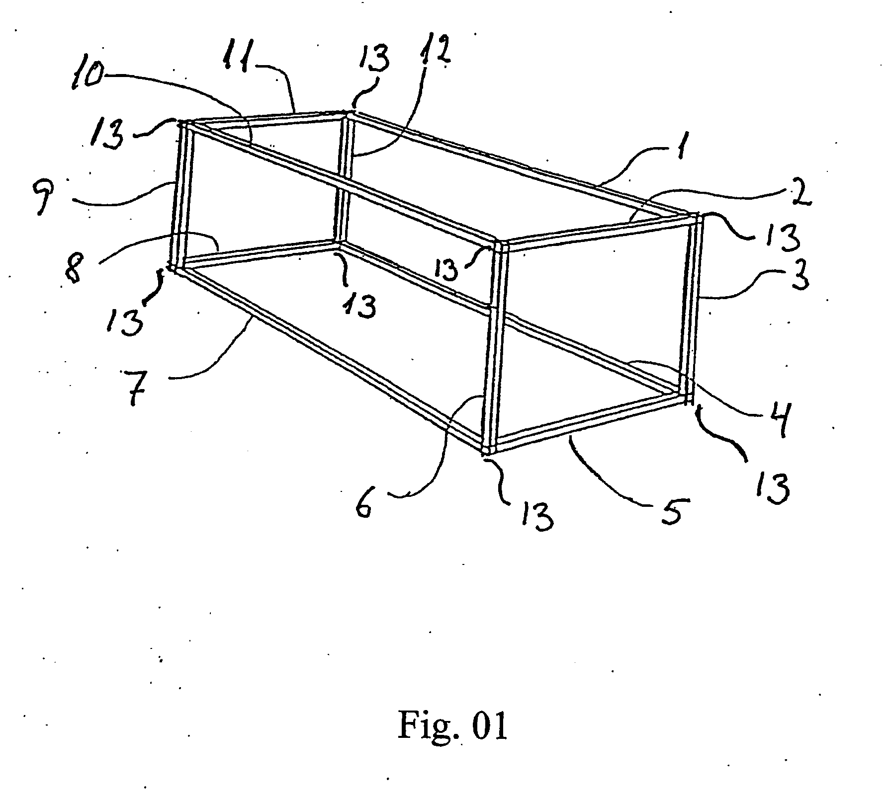 Method and components for erecting a building