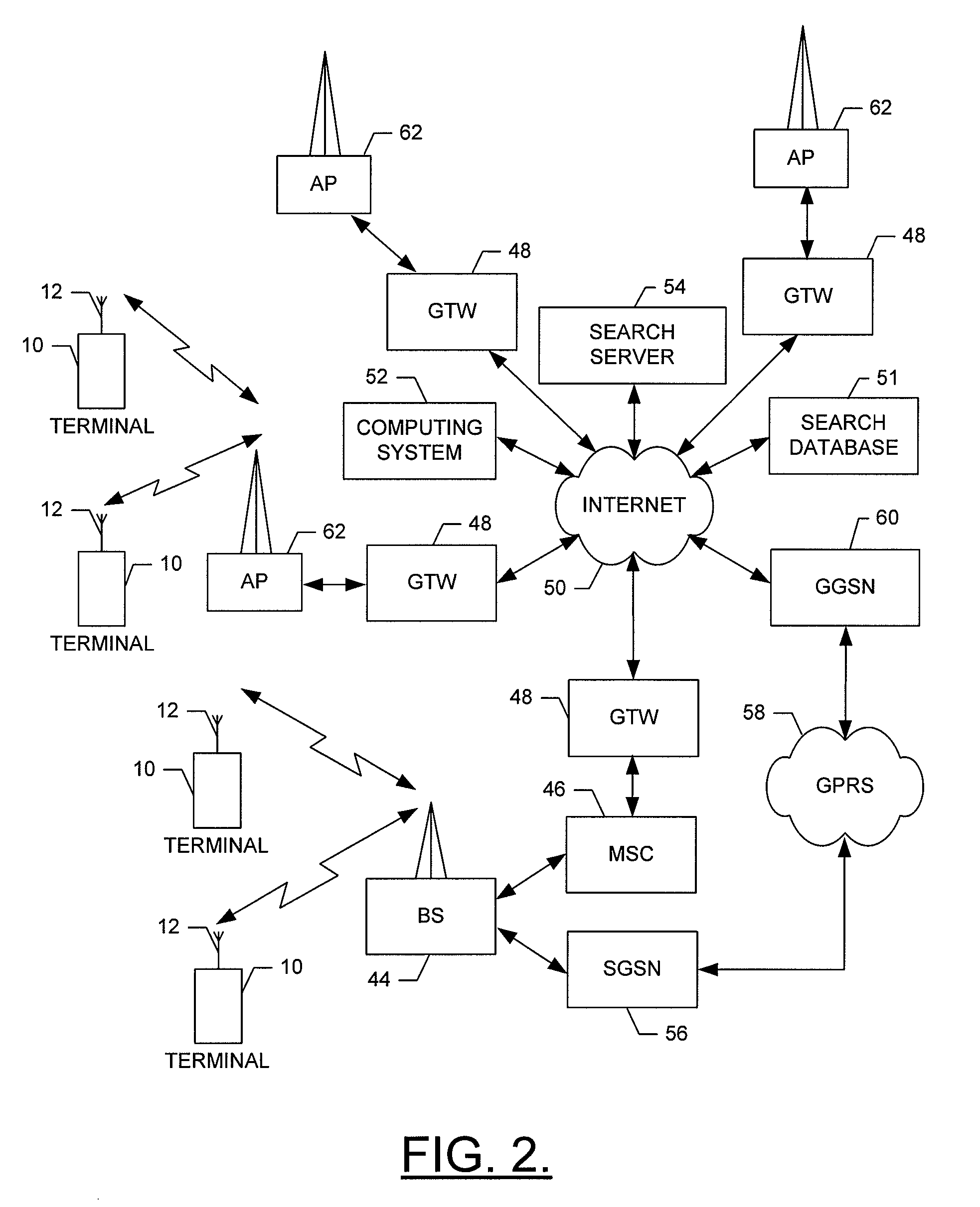 Method, Apparatus and Computer Program Product for a Tag-Based Visual Search User Interface