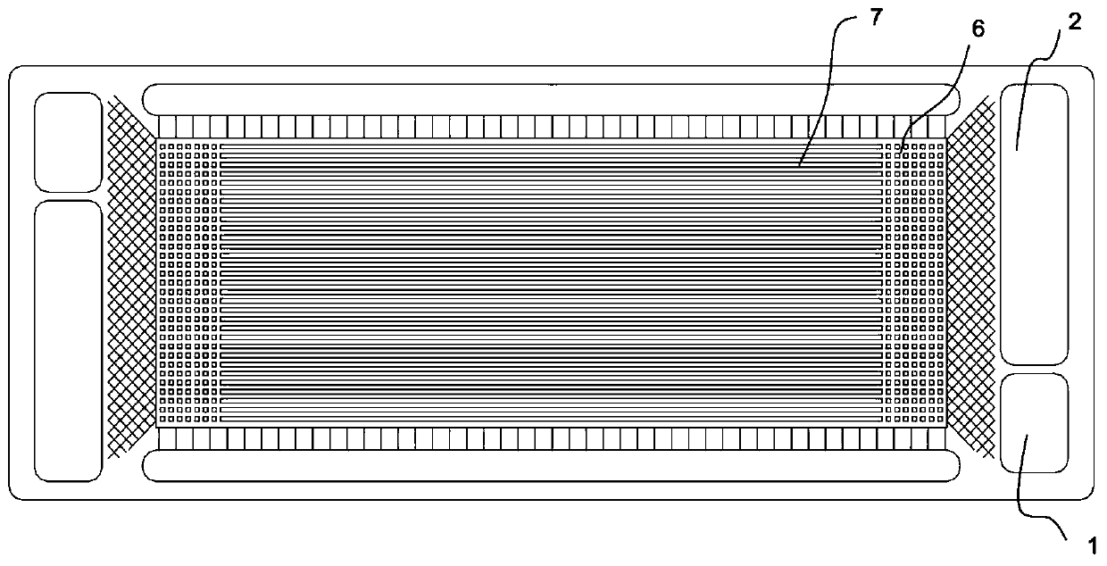 Proton exchange membrane fuel cell metal bipolar plate